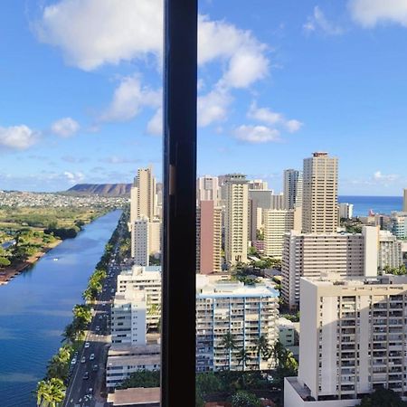 Waikiki Condo High Floor Views Beaches Convention Center Honolulu Exterior foto