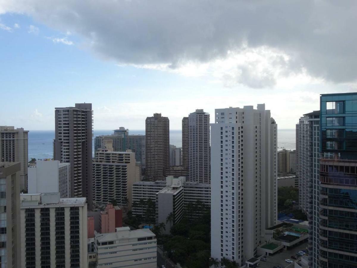 Waikiki Condo High Floor Views Beaches Convention Center Honolulu Exterior foto