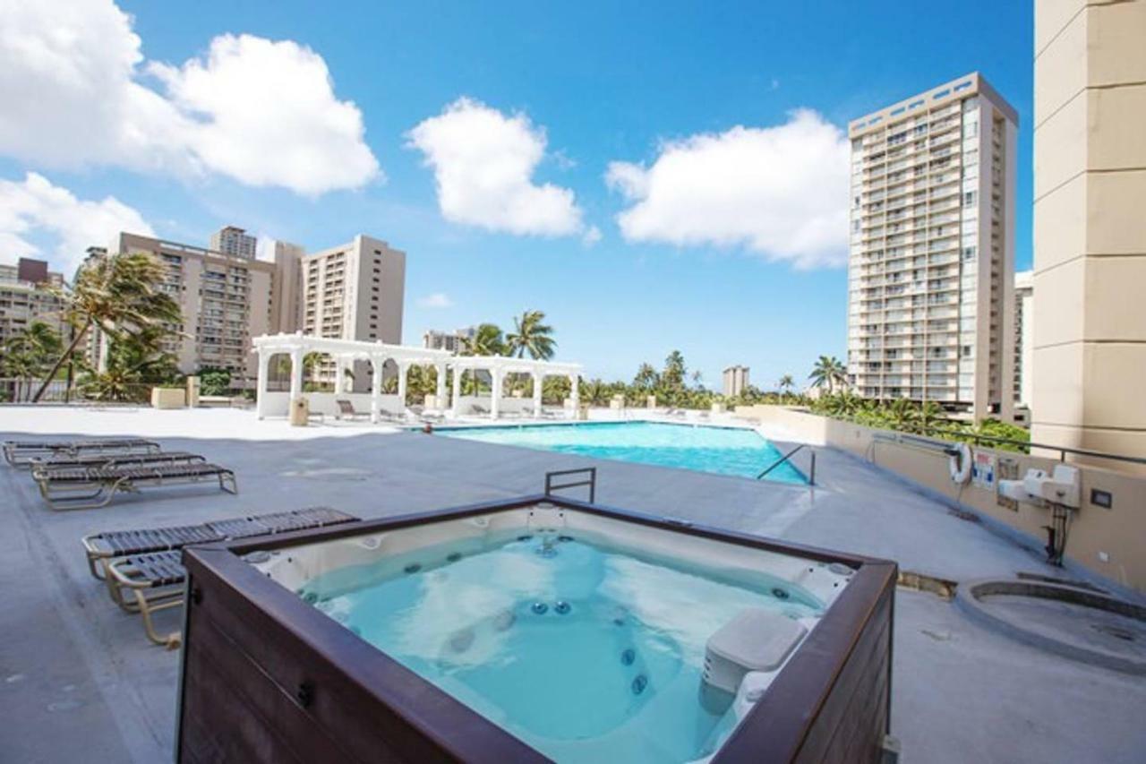 Waikiki Condo High Floor Views Beaches Convention Center Honolulu Exterior foto